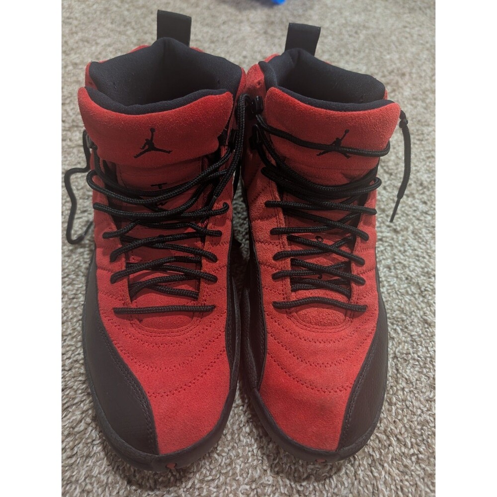 Jordan 12 Retro Reverse Flu Game Mens Size 10.5 Basketball Shoes CT8013-602 Red